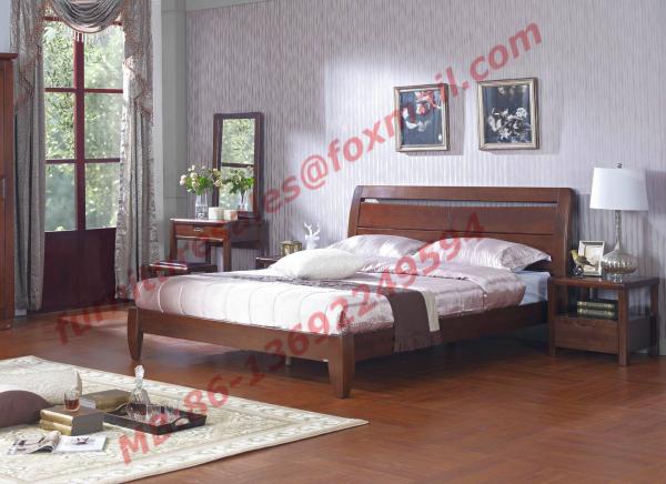 Modern American design Solid Wood Bed for Luxcury Villa use