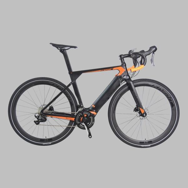 700 X 25c Tires 250W E City Bikes , Mid Drive Electric Bike With Hidden Battery