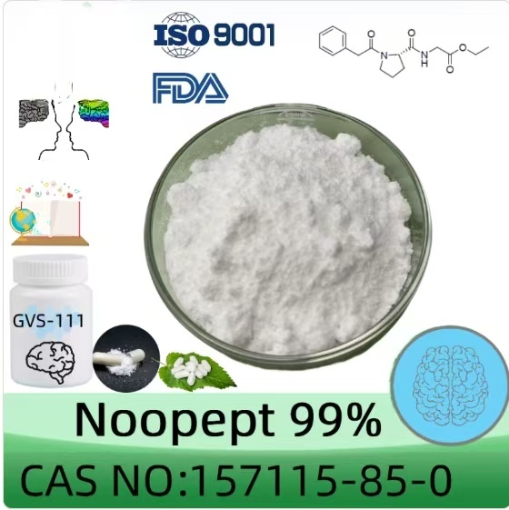 Noopept Crystalline Powder 99% Purity  CAS 157115-85-0 Noopept
