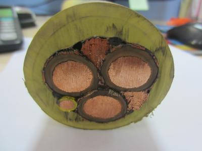 Mining Rubber Insulated Flexible Cable Tinned Flexible Copper Conductor Extra Heavy Duty