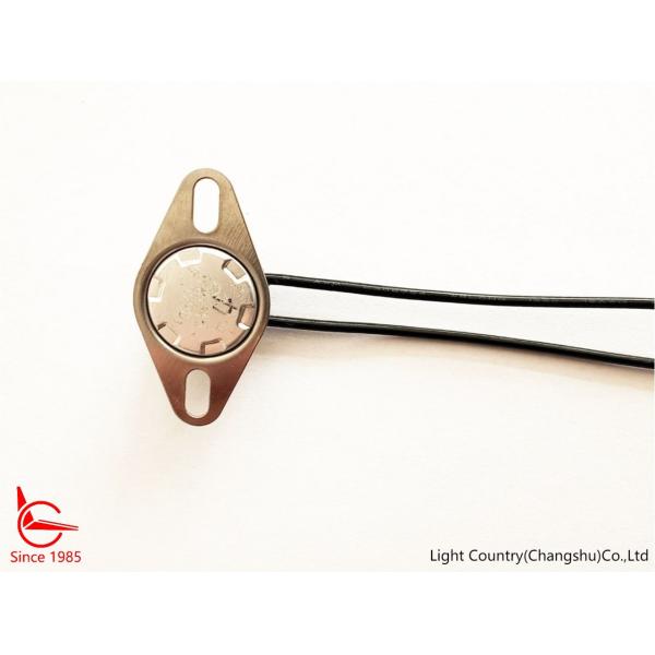 Термостат создателя льда KSD301 водоустойчивый биметаллический с фиксированными кронштейном и проводом