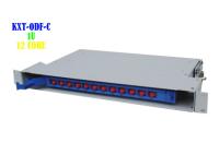 Le tableau de connexions gauche d'Ethernet du Cabinet 48 Rj45 à Rj45 a laminé à froid la plaque d'acier