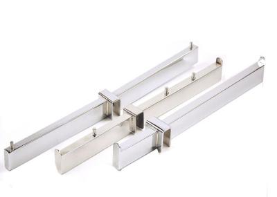 Two End Hanging Style Middle Slot Display Stands Hooks , Display Rack Accessories