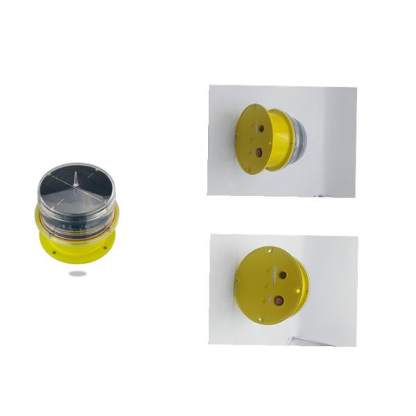 1.8W 3.7V  ICAO Solar Airfield Light 12cd For Runway / Taxiway Edge