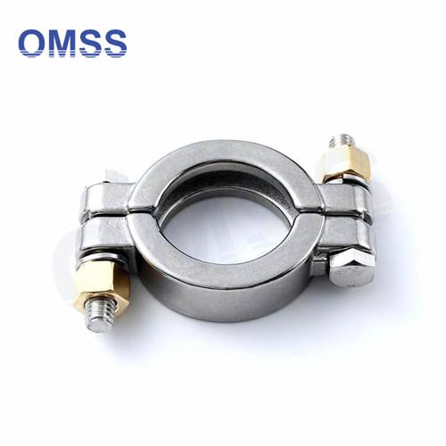 SS304 Single Pin Clamp Sanitário Grade de Alimentação de aço inoxidável Tri Clamp 1.5 2 3