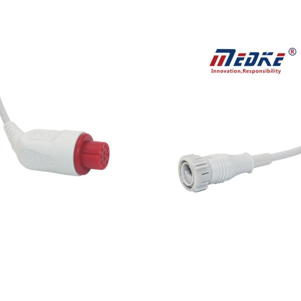 cable de la presión arterial del DATEX de 10pin Grey Argon Transducer GE