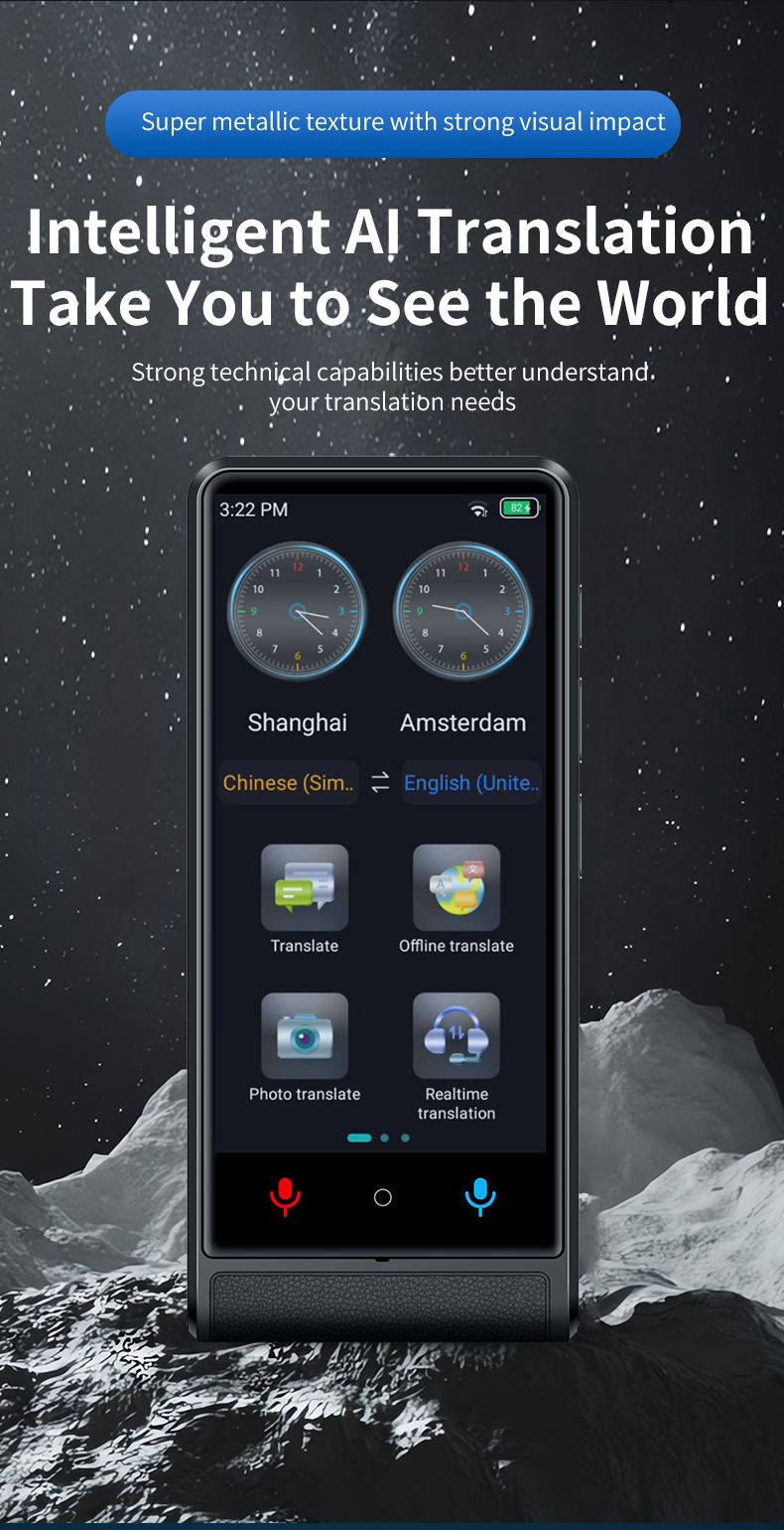 AI Smart Mini Multi Language Voice Translator Maker 4.0 - 4.9