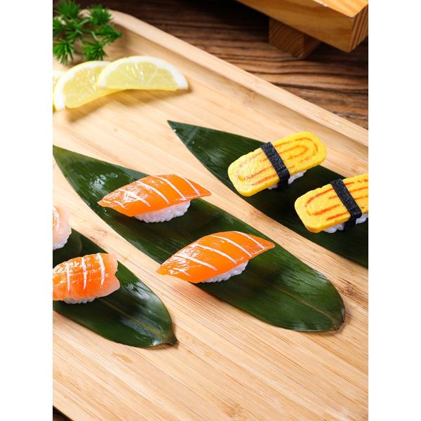 Естественный большой бамбук украшения еды суш размера выходит 7-11cm