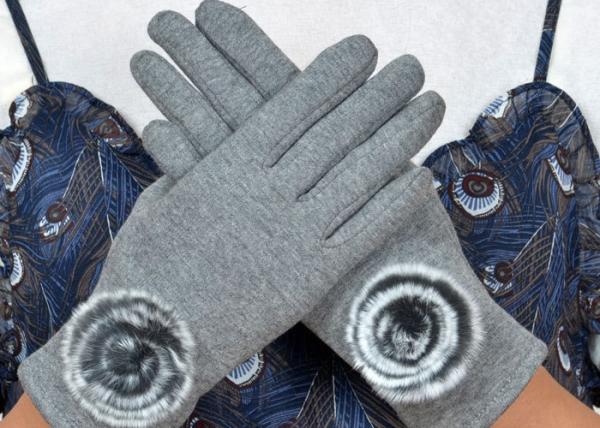 Luvas amigáveis do telefone macio super morno, luvas Texting do inverno com toque esperto 