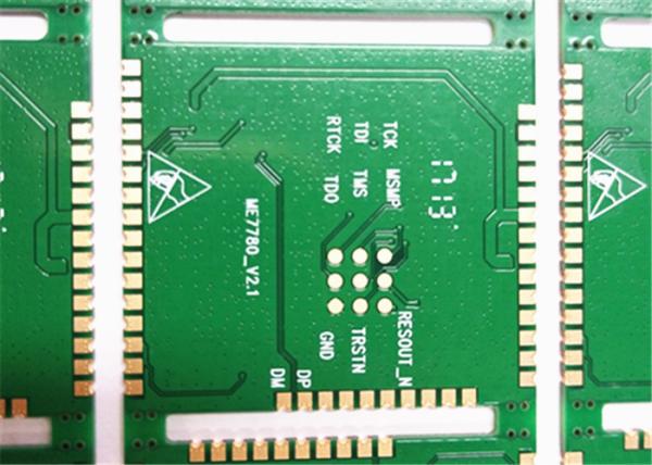 HDI FR4の液浸の金の緑のSoldermaskのプリント基板