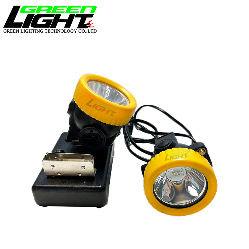 Cordless Cap Lamp Mining Helmet Cordless Safety Headlight IP67 Waterproof Super Bright LED for Industrial
