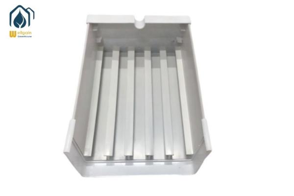 Vertical Planting PVC Substrate Grow Gutter Hydroponic Pepper Tomato Plant Trough