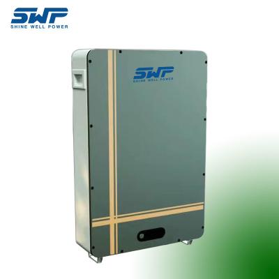 SWP48100 Sistemas de armazenamento de baterias montados na parede Ciclos longos Segurança elevada