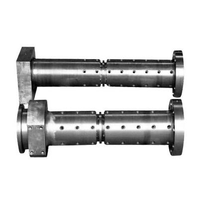 Small / Mini Rubber Extruder Screw Barrel Nitriding Treatment For Pvc Plastic Rubber Machine