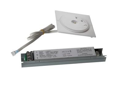 O diodo emissor de luz IP20 não mantido Recessed os sinais 220V da saída de emergência da luz de emergência