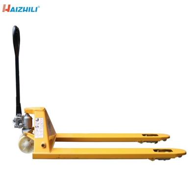 2000kg Hand Pallet Truck , Mini Hand Powered Forklift Easy Maintenance