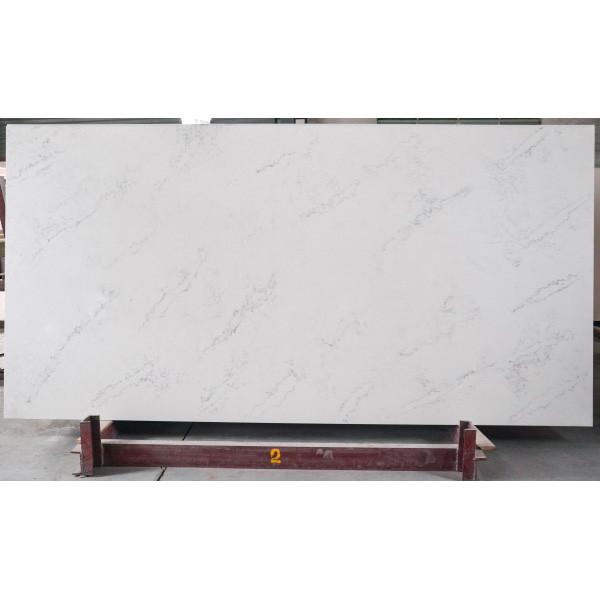 Pedra de quartzo de 18MM Calacatta para o revestimento e a cozinha da parede do quarto