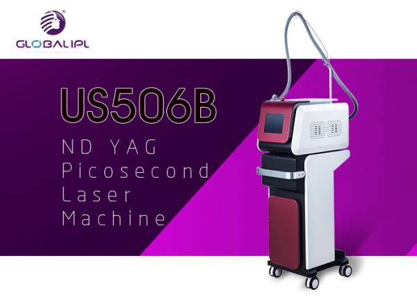 CE Approved 8.4 Inch Screen ND YAG Laser Machine 532 / 755 / 1064nm Wavelength