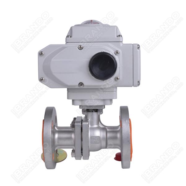 Мягкий тип литое железо вафли электрического силового привода уплотнения клапан-бабочки 4 дюйма