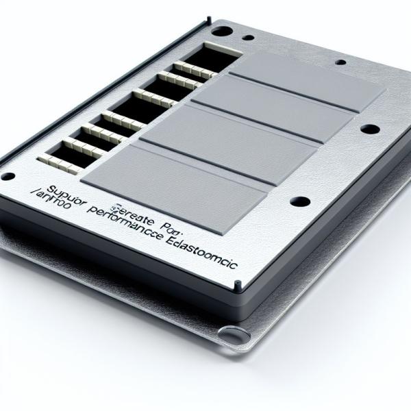 100MΩ絶縁抵抗付きグレーラバーメンブレンスイッチ