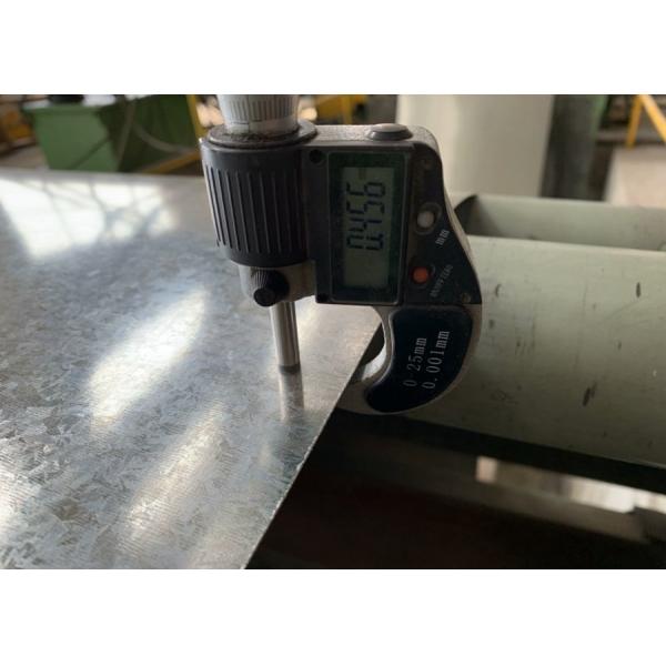 0.3–3.0mm Big Spangle Hot Dipped Galvanized Steel Sheet 35–1250mm Width for Outer Wall Cladding Applications
