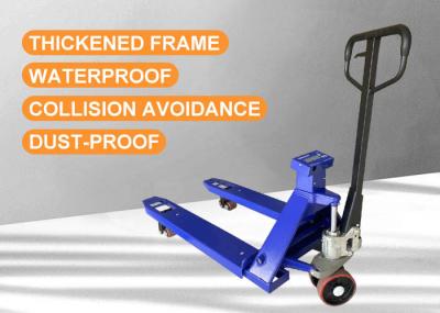 Carbon Steel 1150x560 Mm Jack Pallet Scale With Weight Indicators