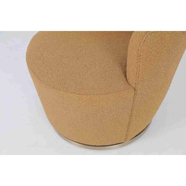 Luxury Modern Upholstered Lounge Chair Customized