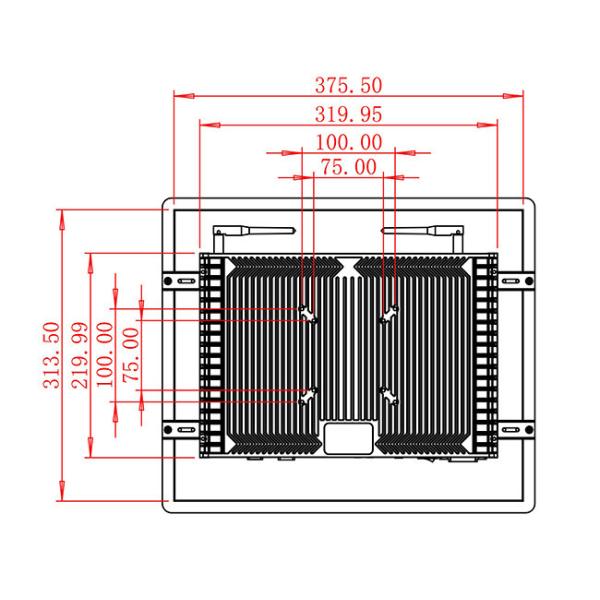 17-Inch Reliable Android Screen for Industrial Monitoring and Logistics Operations