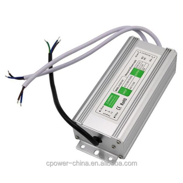 Waterproof 80W 45W 50W 60W 100W 120W DC12V/24V LED Power Supply Transformer IP67/IP66