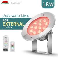 O VDE de SS316L conduziu o controle 1450ma da iluminação 24V 18W Extenal da piscina