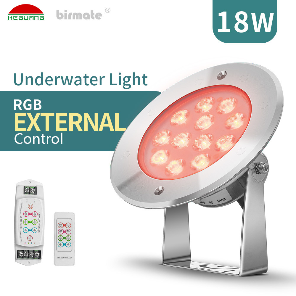 VDE SS316L привел управление 1450ma освещения 24V 18W Extenal бассейна