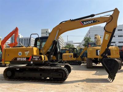 Excavadora Hidráulica Usada Excavadora Sany SY135C de segunda mão