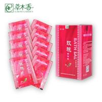 Pink Natural Plant Foot Bath Salt 28g×40pack Whitening Skin SPA Bath Salt