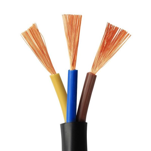 National standard pure copper RVV sheathed wire 2 3 4 5 6 8 30 core 0.5 1.5 2.5 square electrical equipment cable