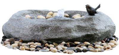Fiberglass / Resin Material Cast Stone Fountains For Garden Ornaments