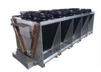 Type en aluminium hydrophile refroidisseur d'air sec d'aileron Sustem du processus V