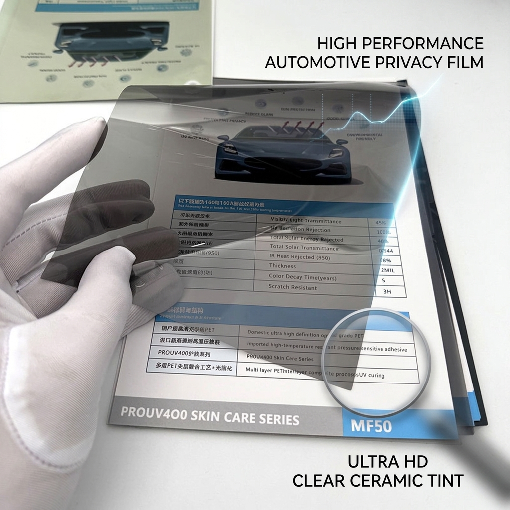 Solar Car Window Tint Film Ultrat Hd Sun Control Ceramic Nano Window Tint For Car Window