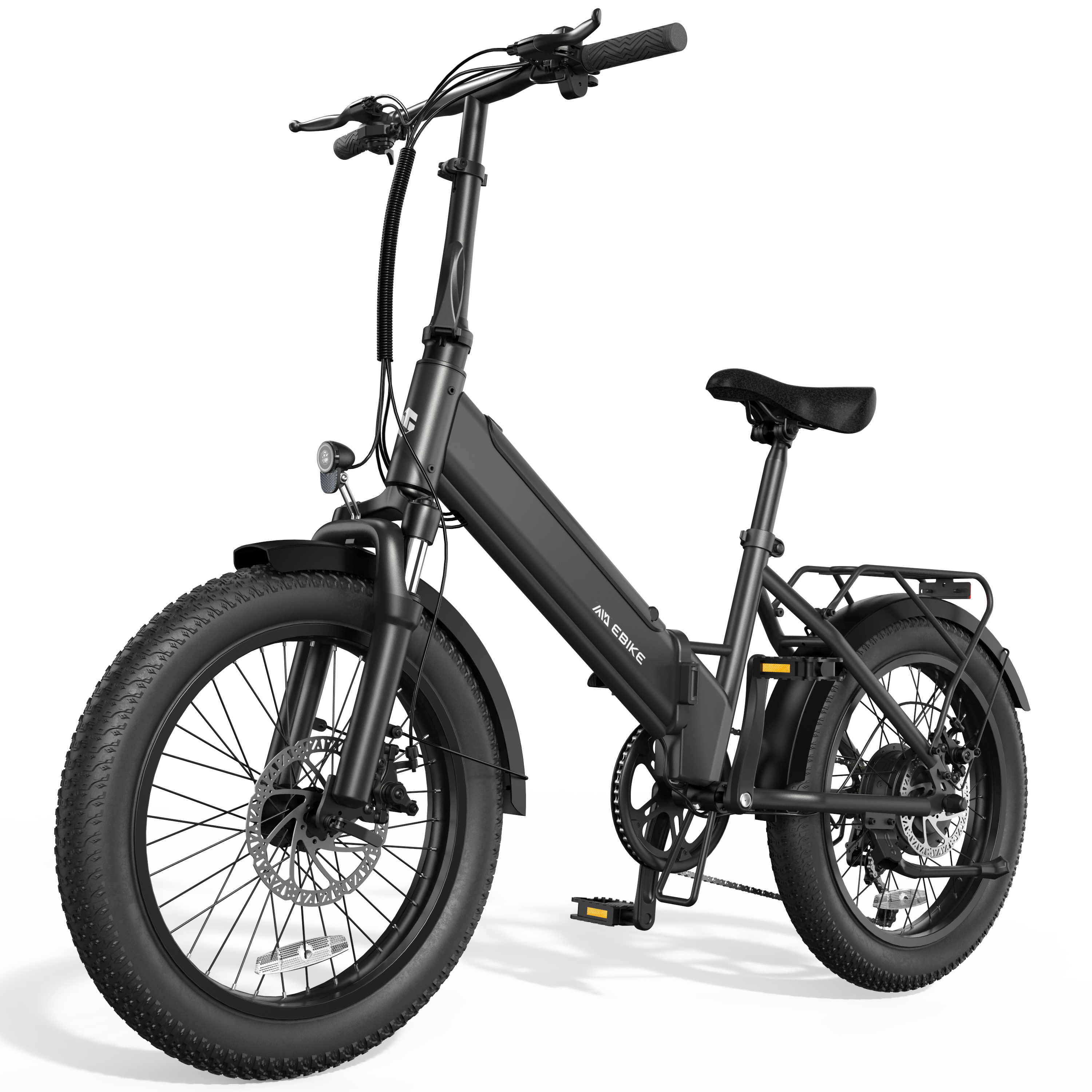 Customized F00B Electric Fatbike 20'' Electric Folding Bike Foldable Electric Bike with 450W Motor Fat Tyre Dirt Bicycle