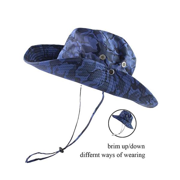 Шляпа ведра рыболова логотипа 56CM печати лета Unisex