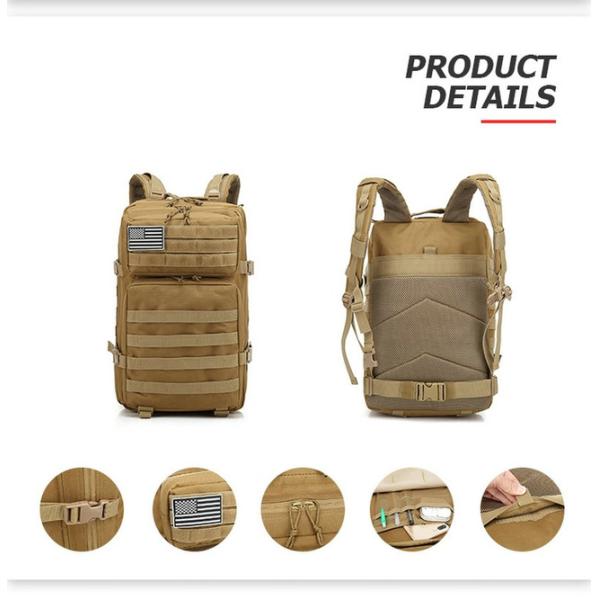 Oxford Hiking Trekking Molle Military Bag Backpack