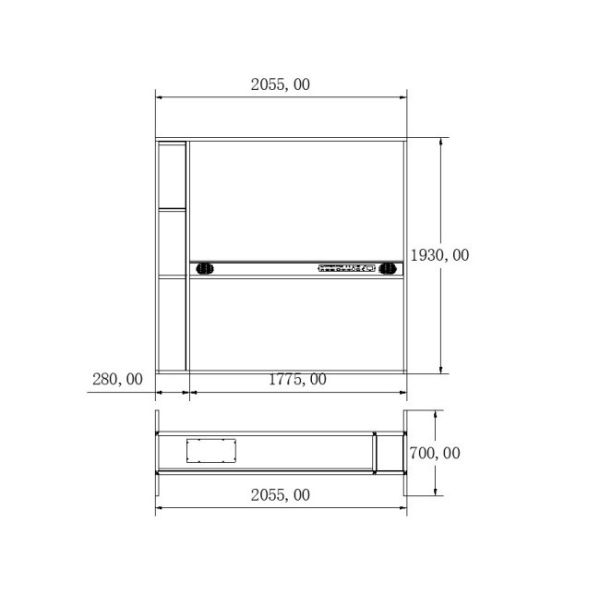 77-inch Transparent Display Unit vertical display case matrix Splicing Screen Seamless 1.8mm Video Wall for Advertising Display