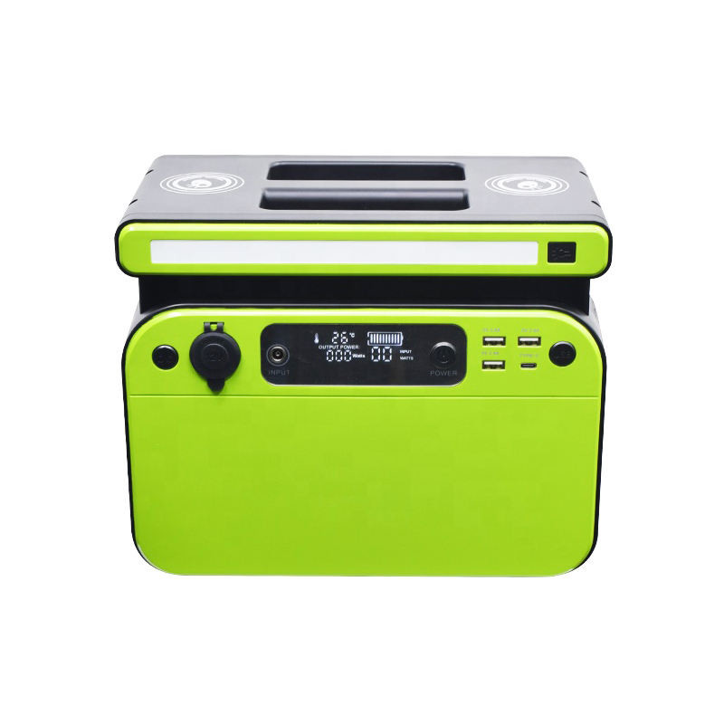 OEM ODM LiFePO4 литийная батарея 500w портативная солнечная электростанция генератор литий с светодиодным дисплеем