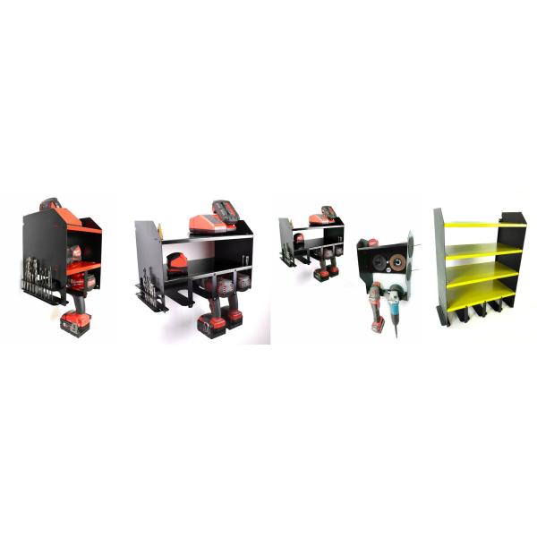 Электрическая буровая стойка для хранения Идеальный организатор для круглого пилового бурового кубика и многого другого