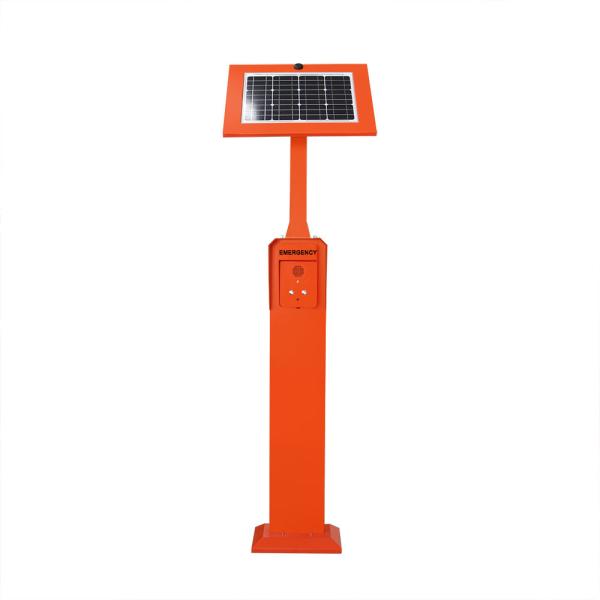 Telefone exterior da emergência da linha de apoio ao cliente SOS do seletor da velocidade, telefone IP66 da emergência da estrada