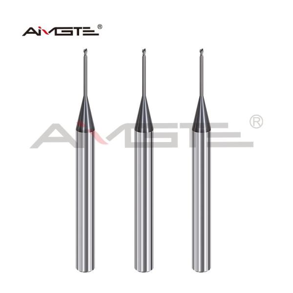2 Flute Flat Bottom End Mill Deep Groove Carbide Milling Cutter For Steel Stainless