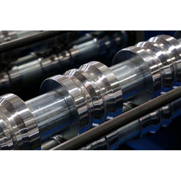 0.3 - 0.8mm Thickness Chain Drive Roofing Panel Roll Forming Machine