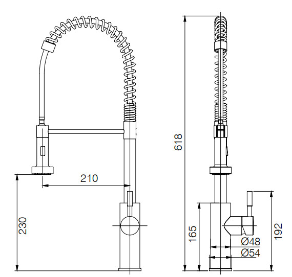 Кран кухонной раковины кран кухни Pulldown установленный палубой с гибким Spout