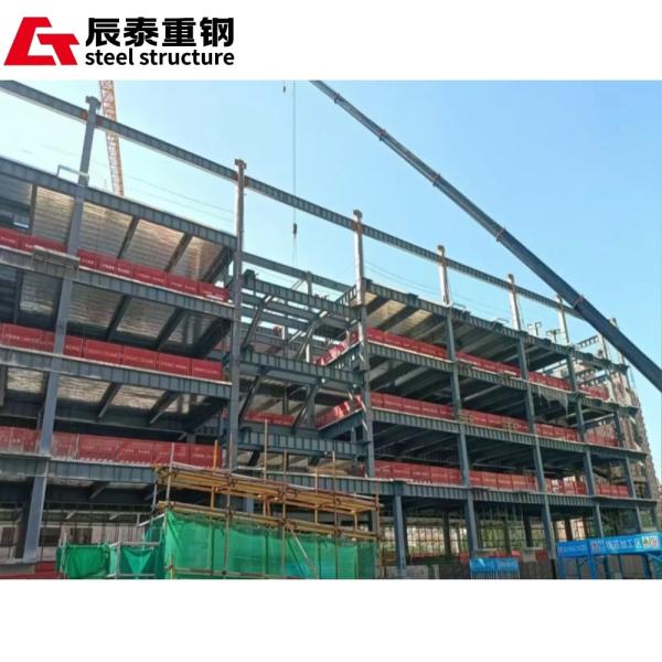 Multi Layer Prefab Steel Structure Building Windproof Customized