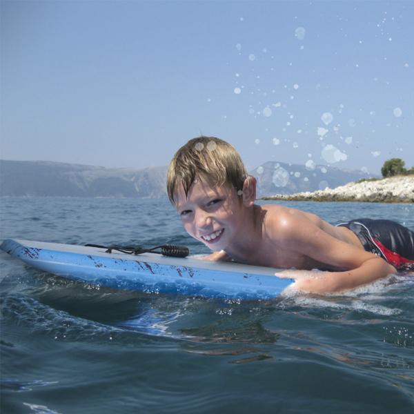 Standard Base Customized Blue Bodyboard Surfboard for Water Entertainment Paddle Board