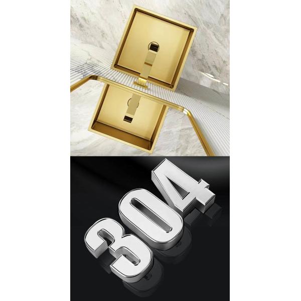 Brushed Finish Irregular Stainless Steel Pedestal Sink Floor Standing For Bathroom